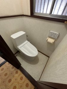 トイレ交換工事（アフター）